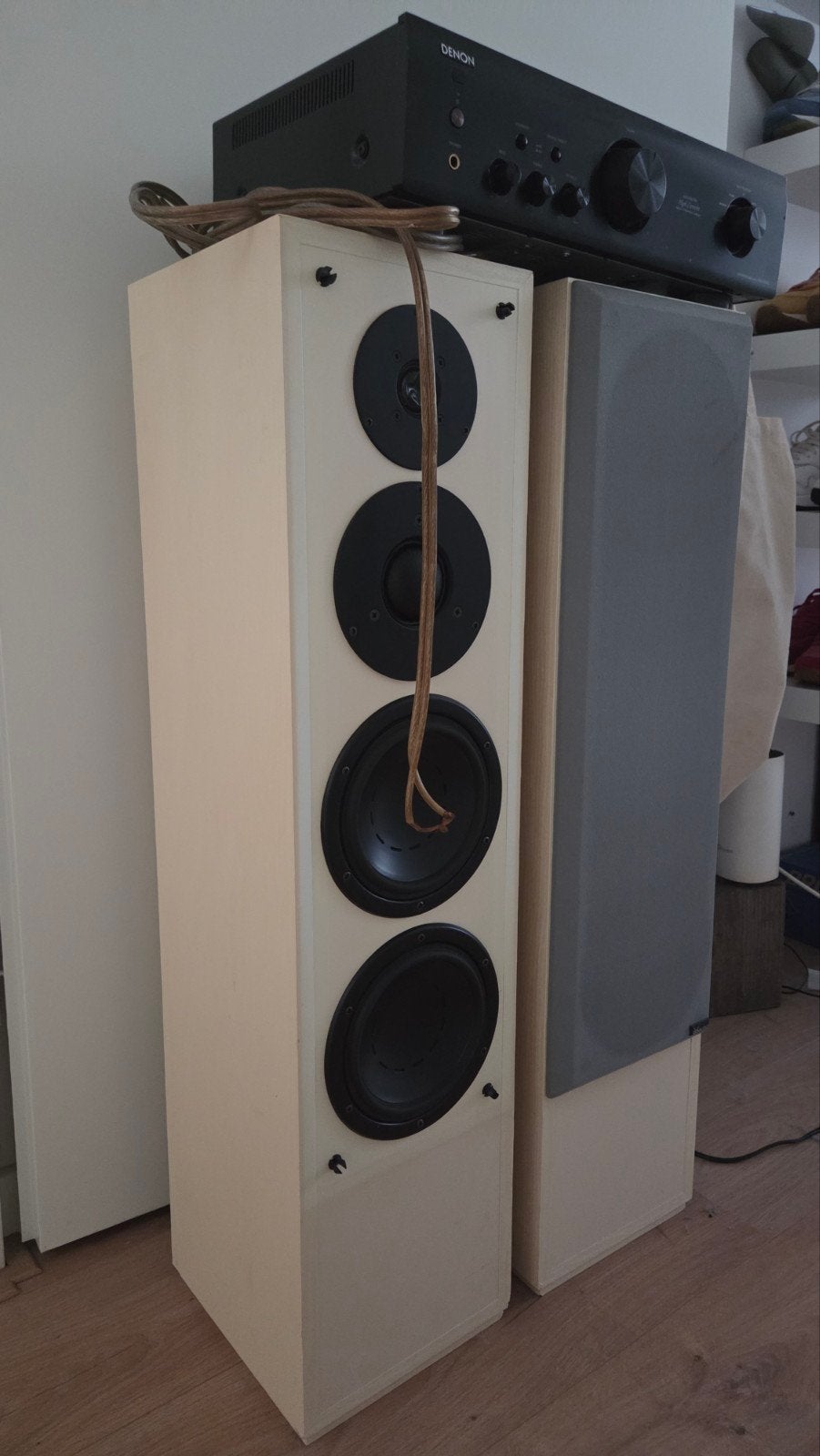 Dynaudio Harmonie speakers staand., Ophalen, Vloerstaande luidspreker, Gebruikt, 120 tot 150 watt