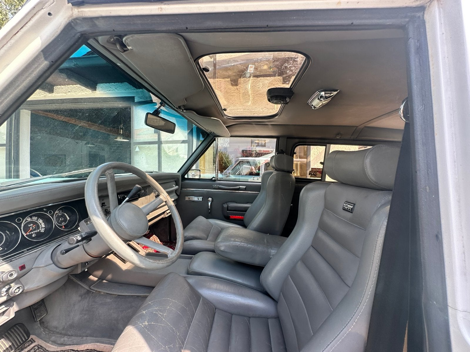 ‼️GERESERVEERD‼️JEEP WAGONEER CHIEF 5.9 V8 BELASTINGVRIJ‼️, Auto's, Leder, Bedrijf, 5900 cc, SUV of Terreinwagen