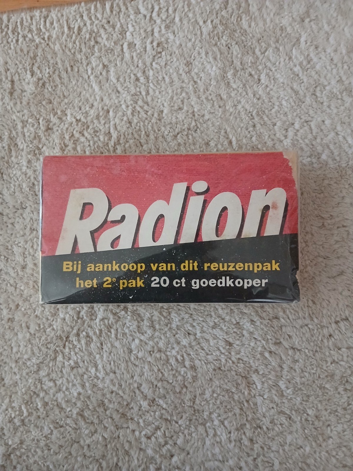 Vintage Radion Waspoeder Reuzenpak - Ongeopend, Ophalen of Verzenden