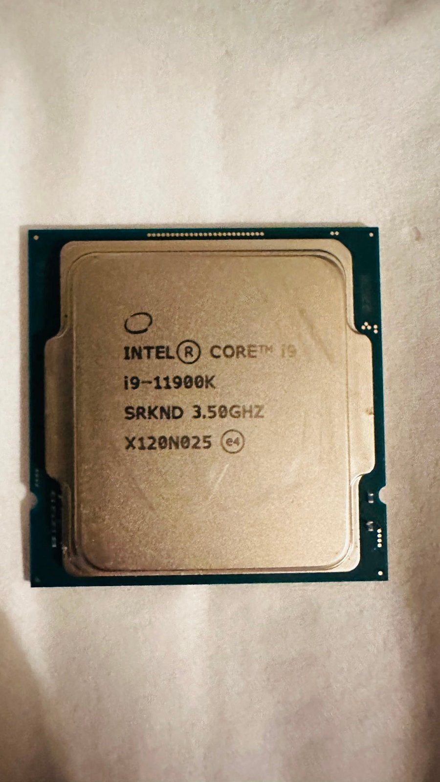 Intel Core i9-11900K Processor - 3.50GHz, Computers en Software, Processors, Ophalen, Zo goed als nieuw, 8-core, 3 tot 4 Ghz