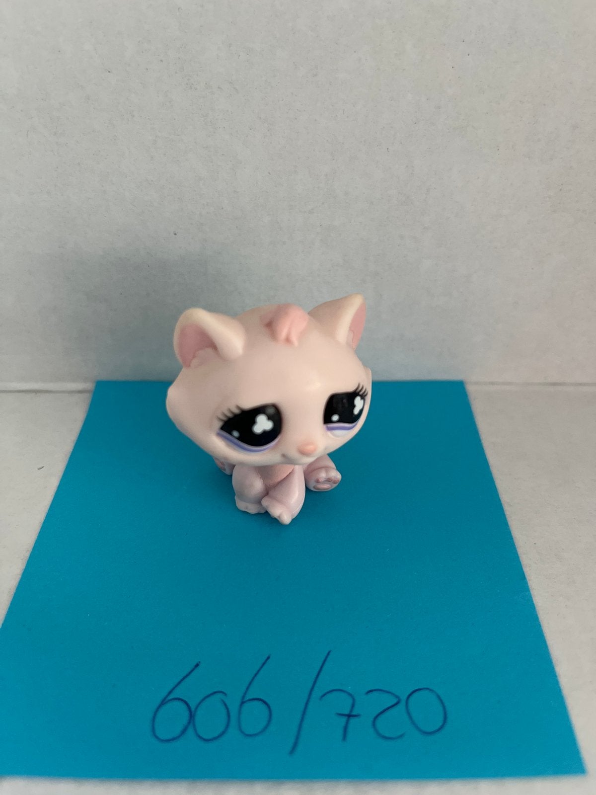 Littlest Pet Shop LPS #606 Roze Katje Zeldzaam Speelgoed, Ophalen of Verzenden, Zo goed als nieuw, Jongen of Meisje