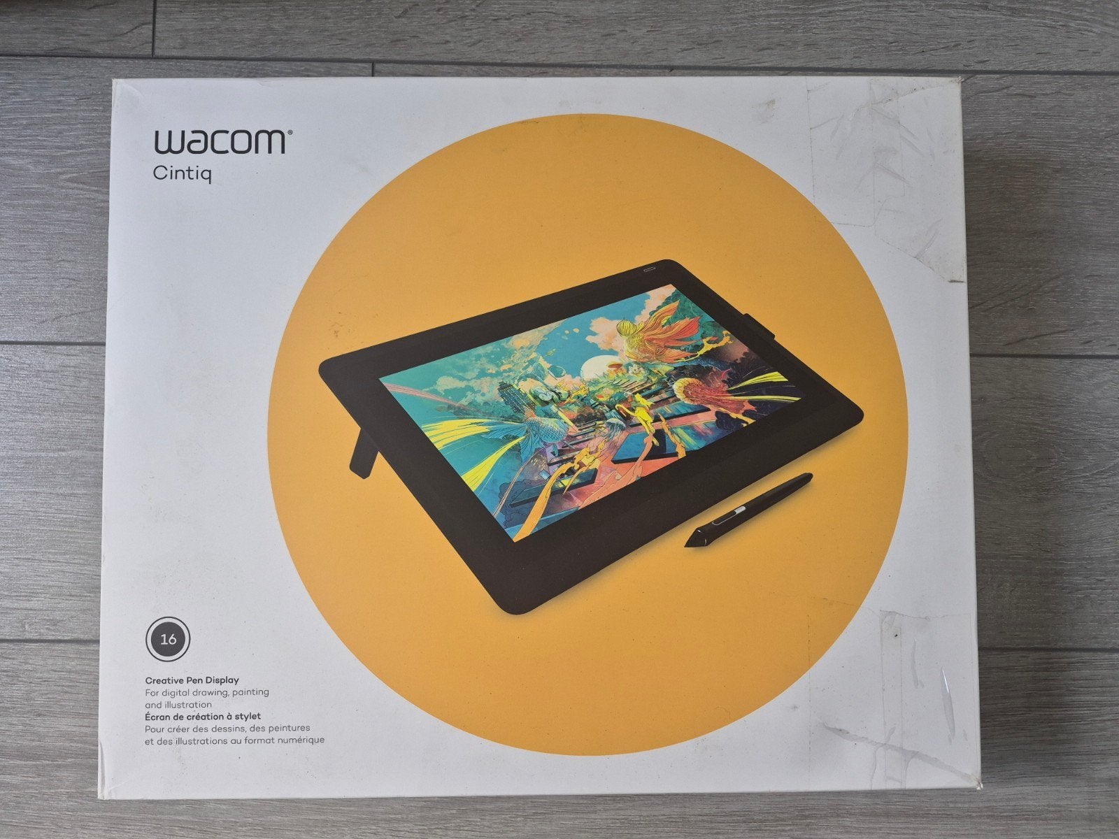 Wacom Cintiq 16 - Compleet met doos., Computers en Software, Tekentablets, Ophalen of Verzenden