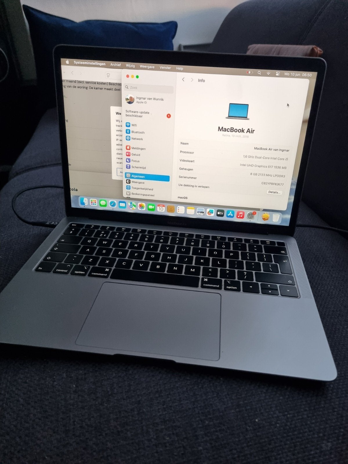 MacBook Air Retina 13-inch 2018 koopje !, Computers en Software, Apple Macbooks, Ophalen of Verzenden