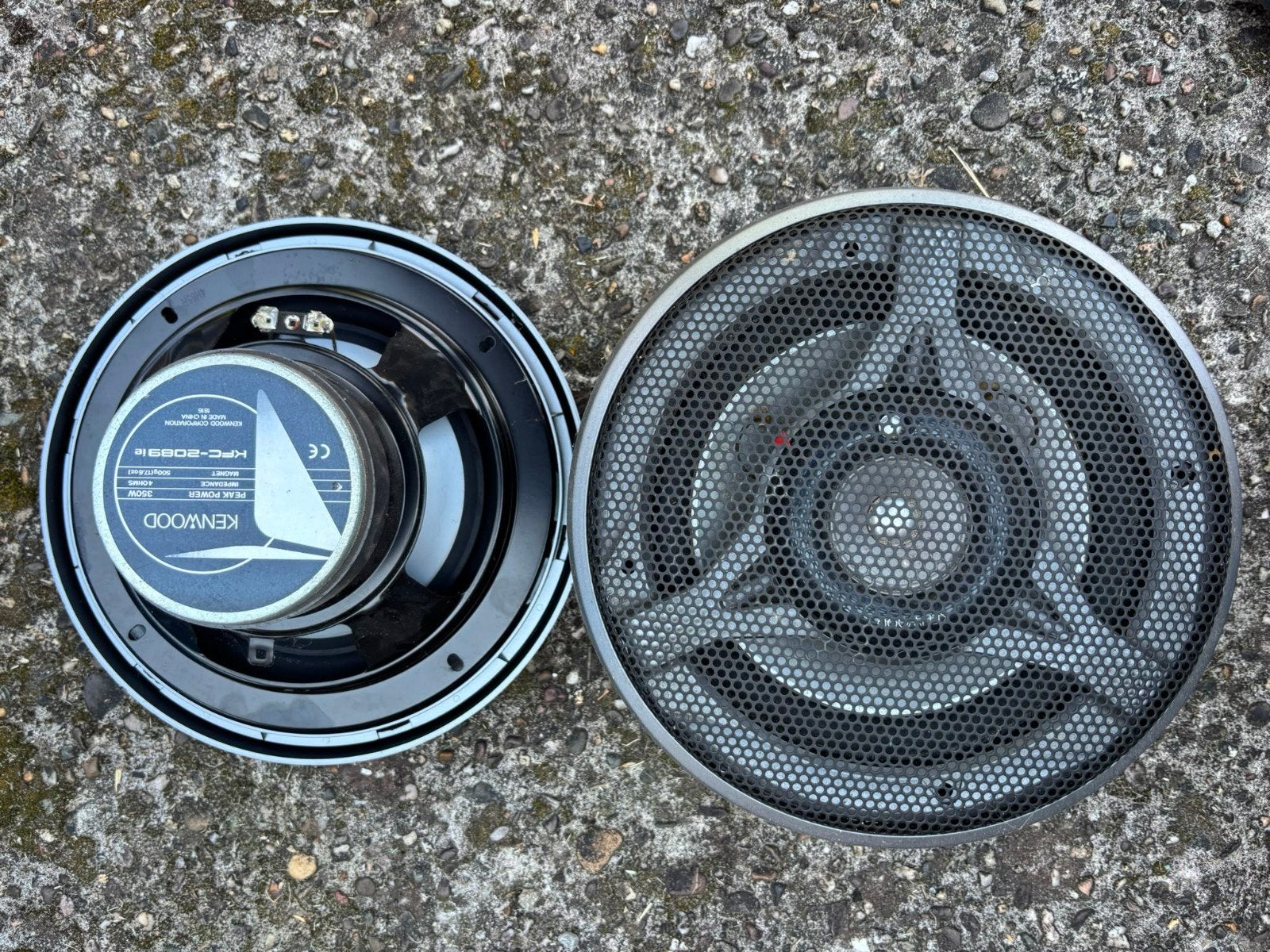kenwood speaker, Ophalen