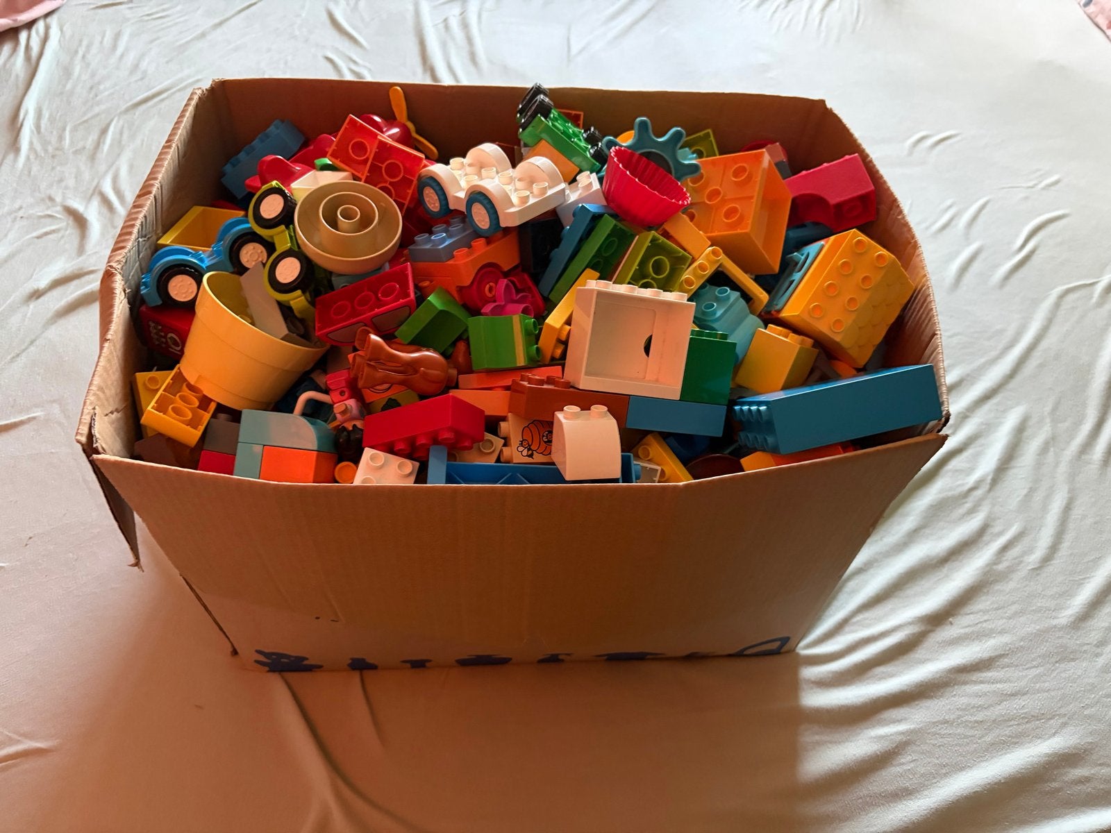 8.5 kilo Duplo, Ophalen, Inclusief minifiguren, Gebruikt, Duplo