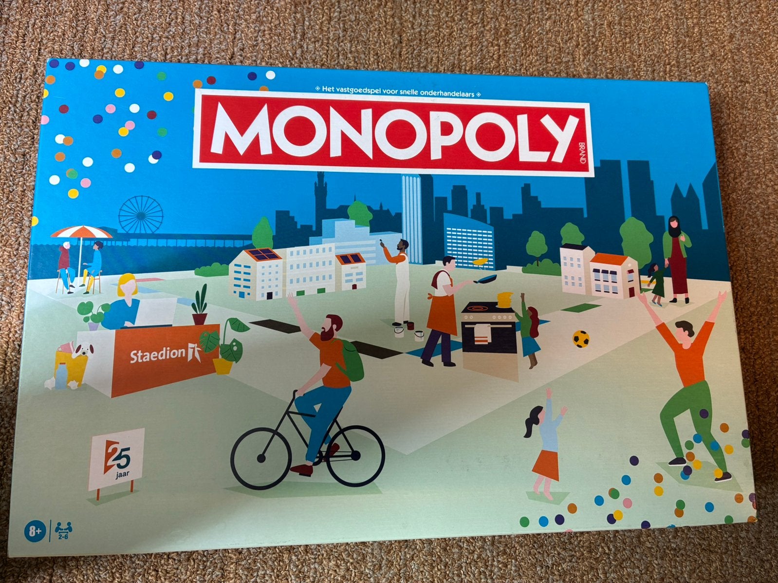 Monopoly Staedion, Ophalen of Verzenden, Zo goed als nieuw