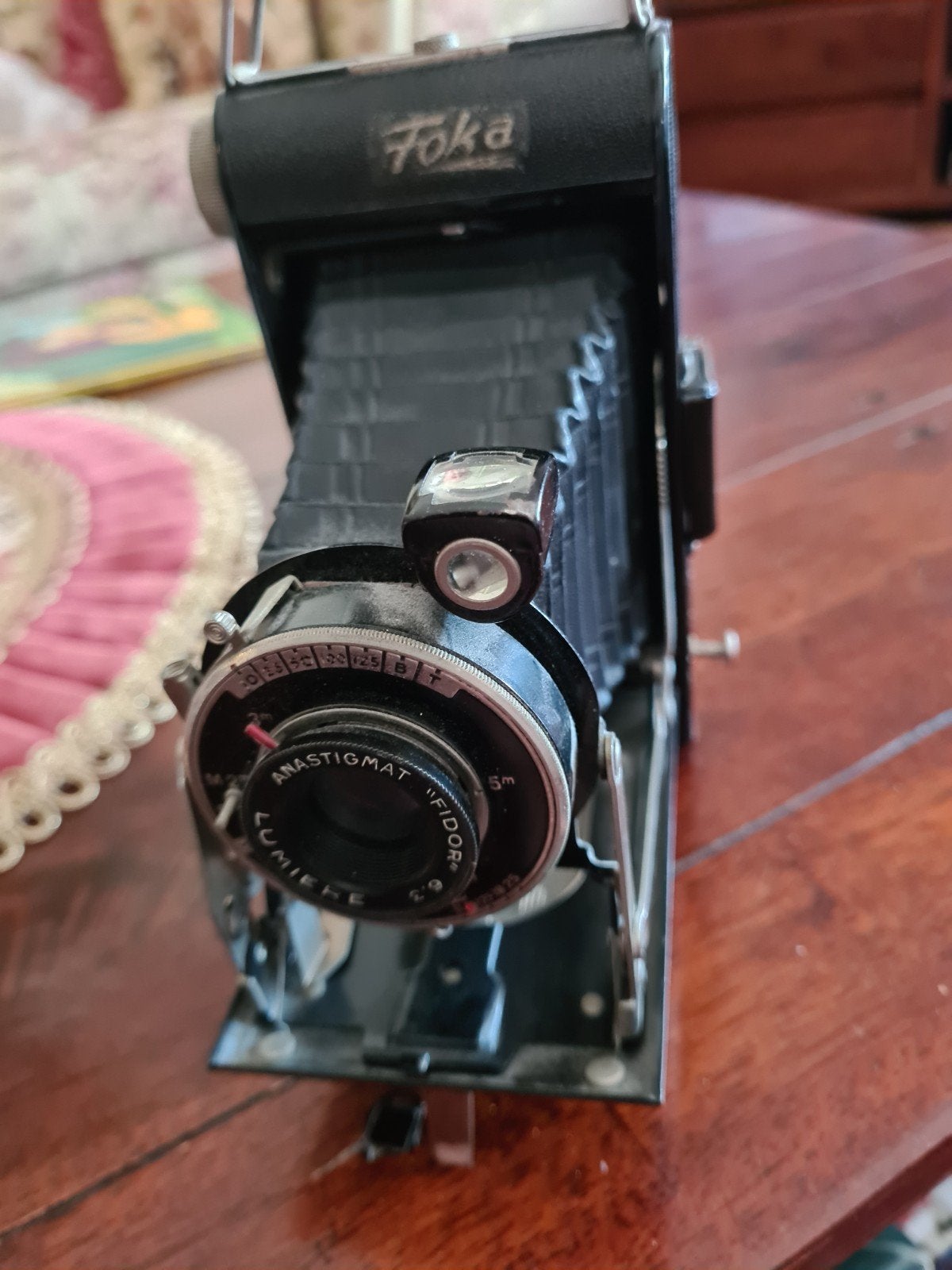 Vintage Foka Uitklapcamera - Klassieke Balgcamera, Ophalen of Verzenden