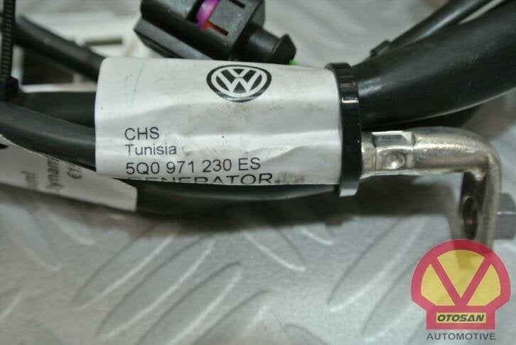 vw golf 7 kabelset dynamo kabelboom 5q0971230es, Auto-onderdelen, Gebruikt, Volkswagen, Volkswagen AG, Berliner Ring 2
38440  Wolfsburg, DE