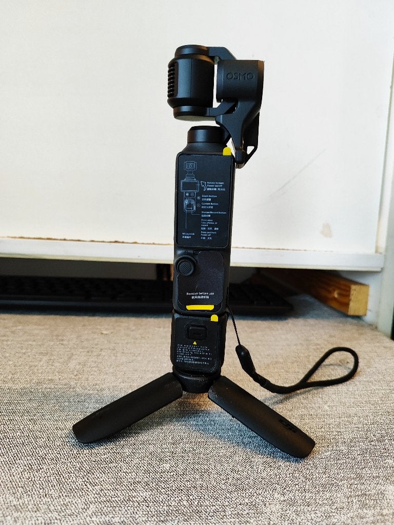 Digitale video / foto camera DJI Osmo Pocket 4 Creator Combo, Overige soorten, Minder dan 8x, Zo goed als nieuw, Externe microfoon