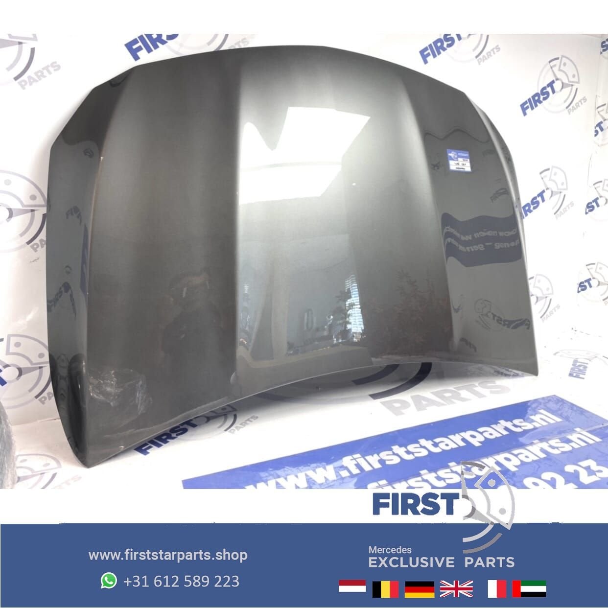 W156 X156 GLA MOTORKAP 2013-2020 origineel Mercedes GRIJS/WI, Gebruikt, -, Voor, Ophalen of Verzenden