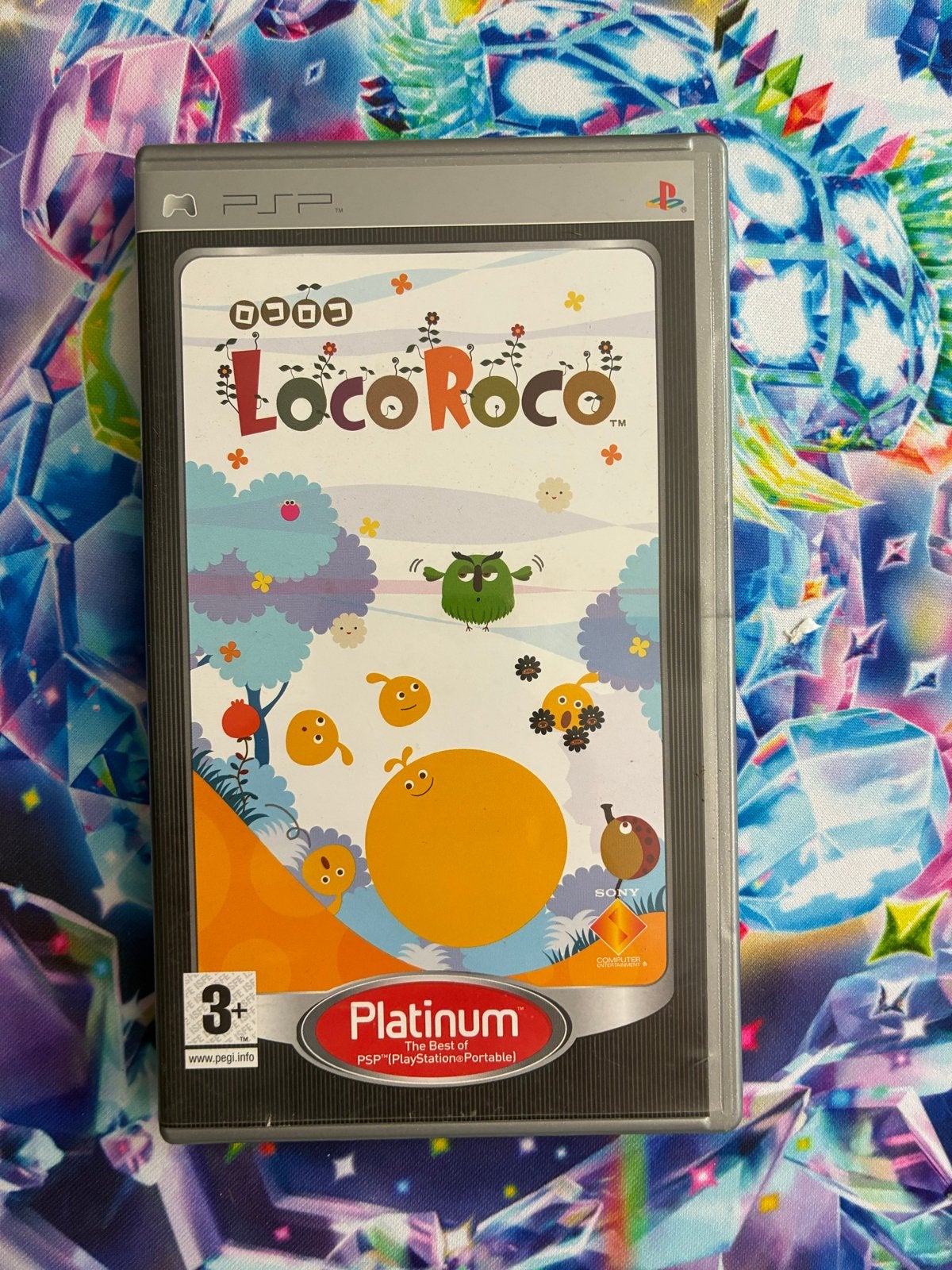 LocoRoco PSP Platinum - Zo goed als nieuw, 1 speler, Ophalen of Verzenden, Zo goed als nieuw, Vanaf 3 jaar