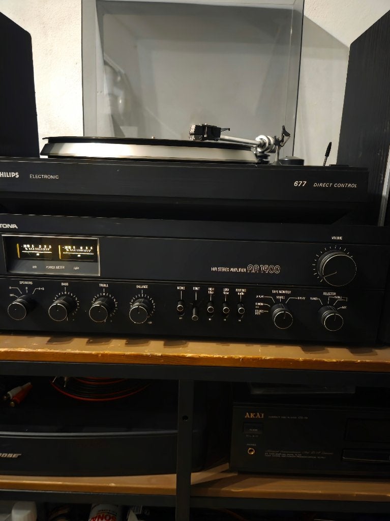 Aristona AR 1400 met Phillips 677 en Phillips 482, Ophalen, Philips, Losse componenten, Zo goed als nieuw
