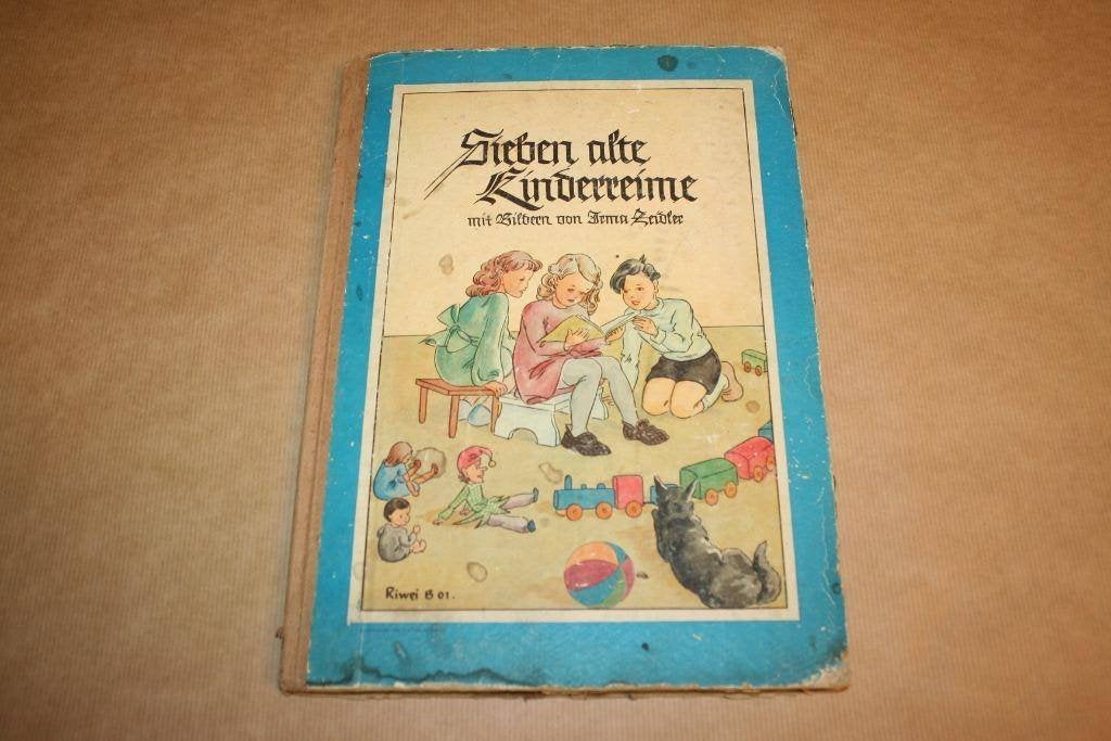 Sieben alte Kinderreime - Prentenboek ca. 1930, Ophalen of Verzenden, Gelezen