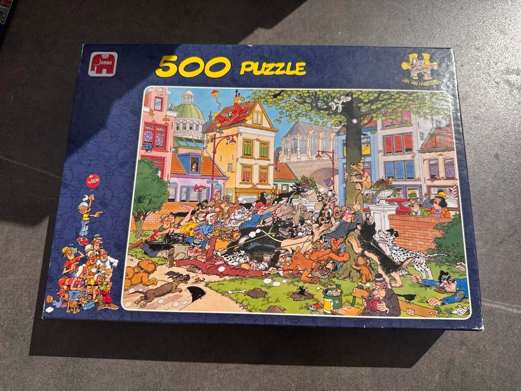 Jan van Haasteren puzzel 500 stukjes - Zeer goede kwaliteit, Ophalen of Verzenden, Zo goed als nieuw