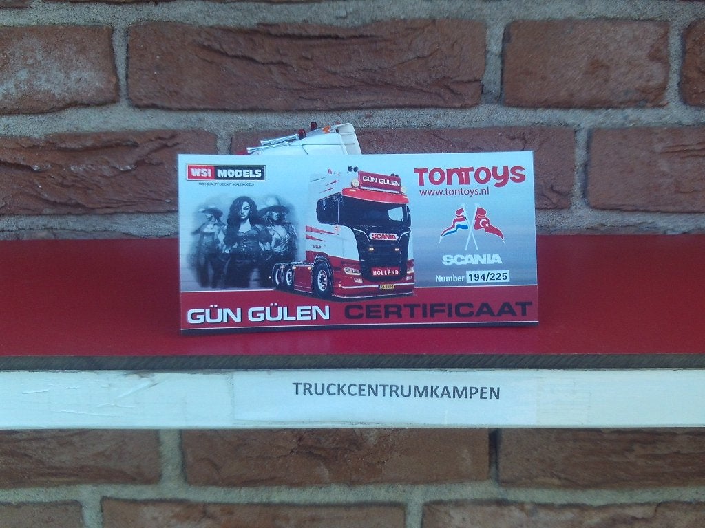 WSI  Scania  R  Highline  van  Gun  Gulen., Ophalen of Verzenden, Nieuw, Bus of Vrachtwagen, Wsi