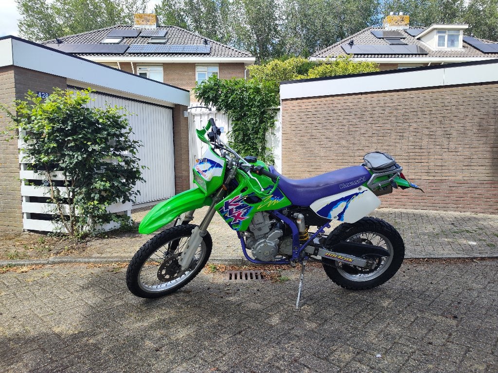 Prachtige Originele Kawasaki KLX 650C met elektrische start, Motoren, Motoren | Kawasaki, Particulier, Enduro, 12 t/m 35 kW, 1 cilinder