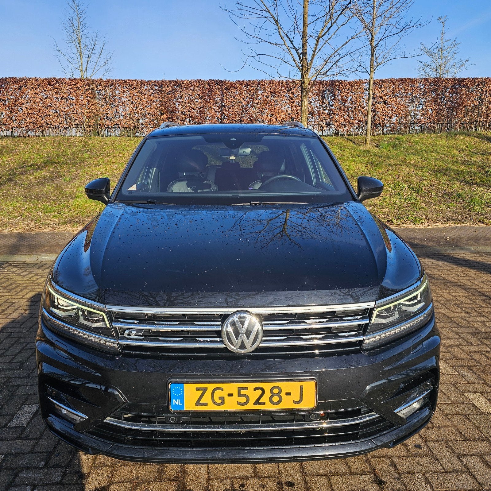 Volkswagen Tiguan 1.5 TSI 150pk 7-DSG 2019 Zwart, Auto's, 1498 cc, Zwart, 75 €/maand, Particulier