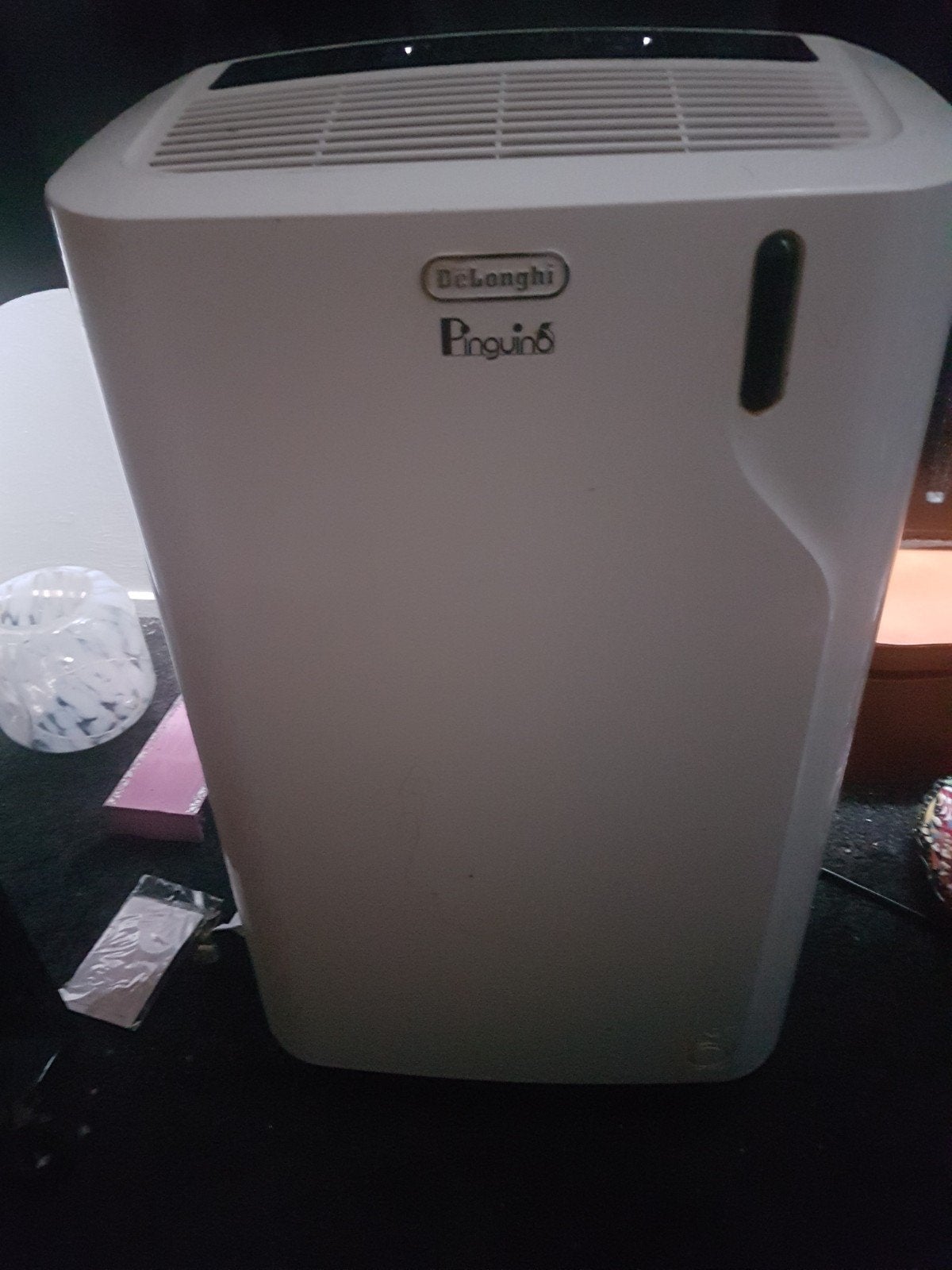 Mobiele airco Delonghi Pinguino PAC EM82, Witgoed en Apparatuur, Ophalen, Gebruikt, Minder dan 60 m³, Timer