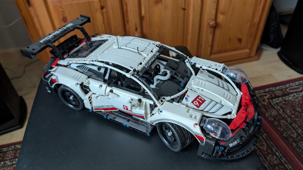 Technic Lego Porsche 911 RSR 42096, Kinderen en Baby's, Speelgoed | Duplo en Lego, Ophalen, Zo goed als nieuw