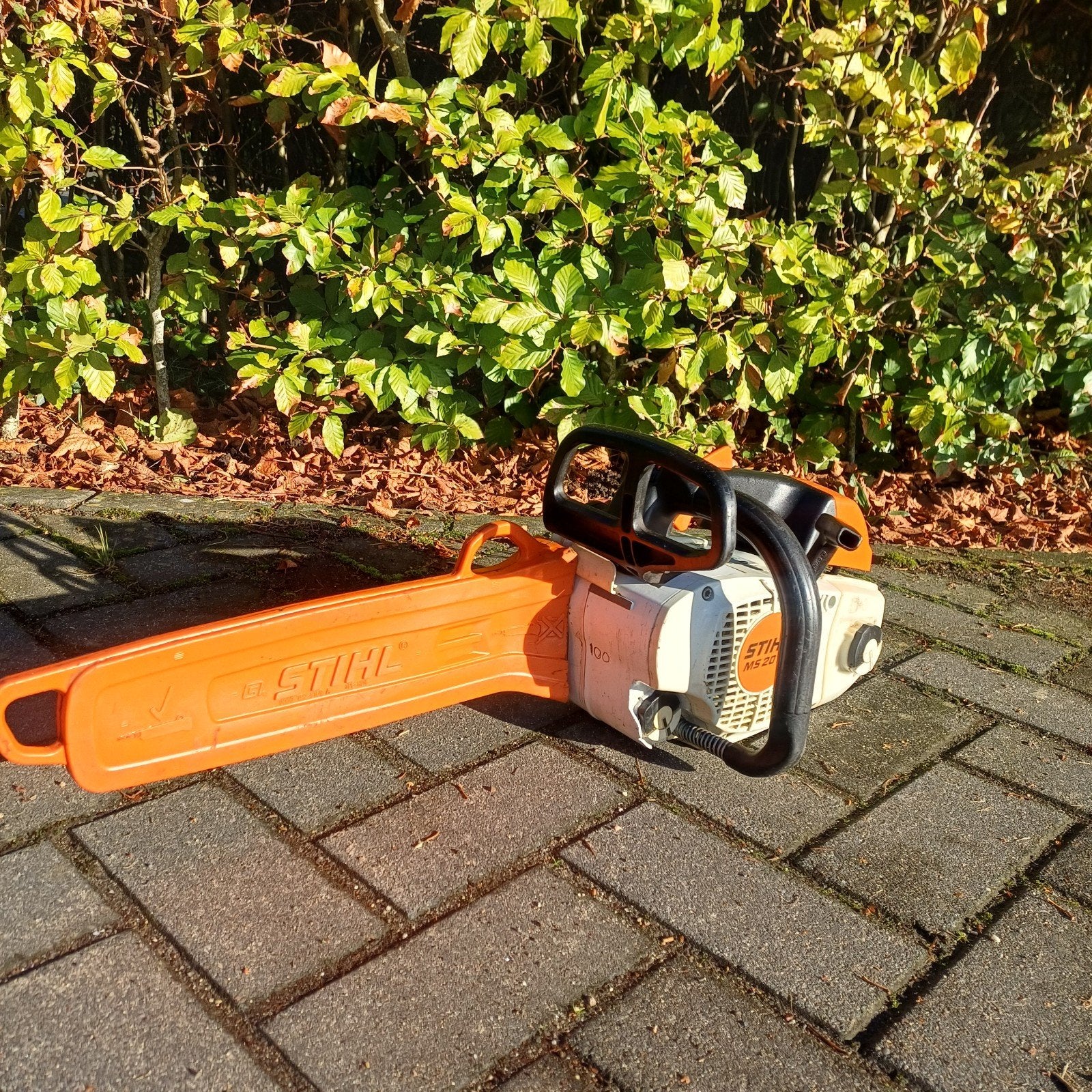 Stihl MS 201T kettingzaag, Tuin en Terras, Ophalen of Verzenden, Gebruikt