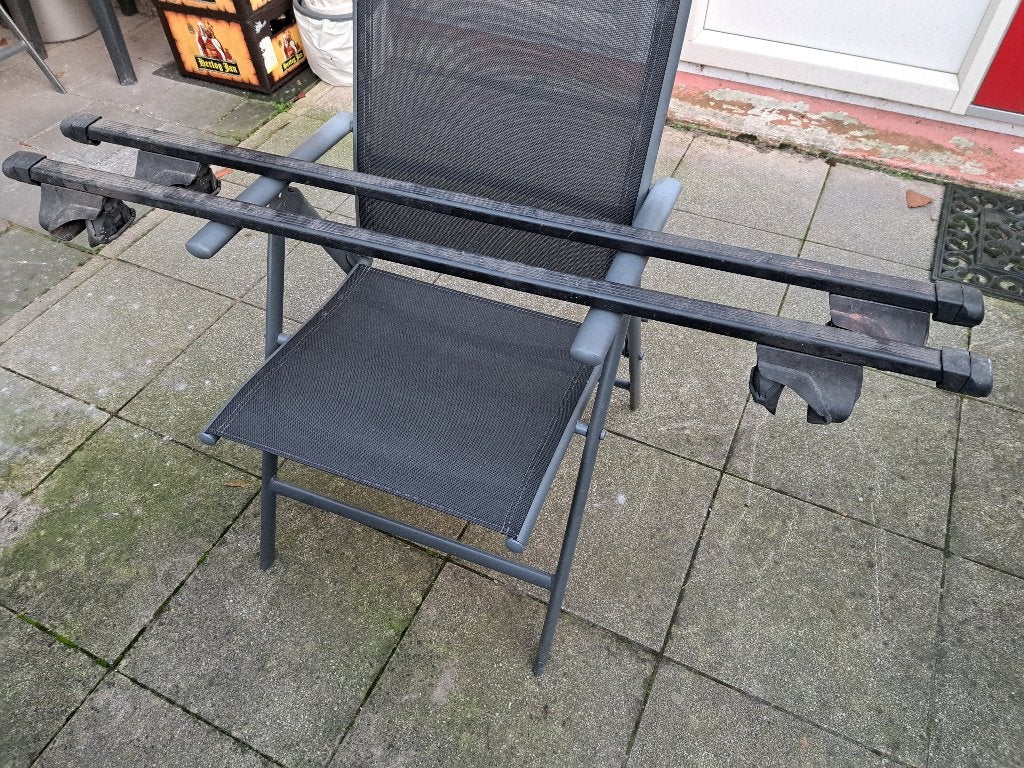 thule dakdragers met slot, Ophalen, Gebruikt