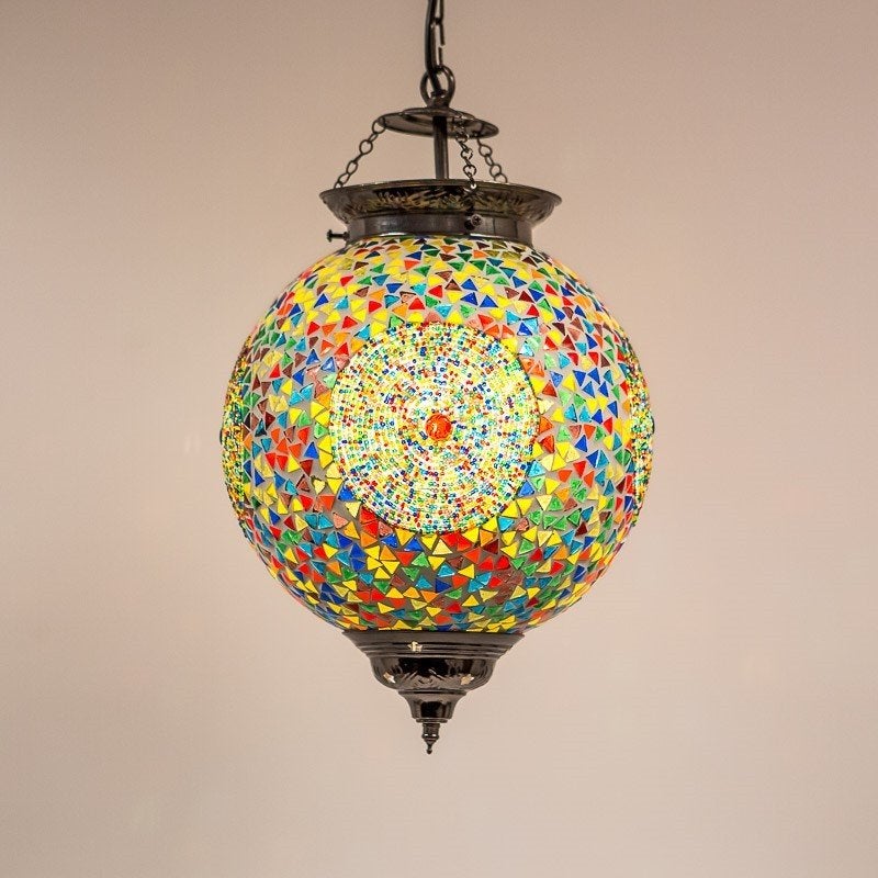 Diverse Oosters Arabisch Marrakech hanglamp lamp glasmozaiek, Ophalen of Verzenden, Nieuw, Glas, Oosters Arabisch 1001nacht Boho Ibiza Marrakech Marokkaans Turks