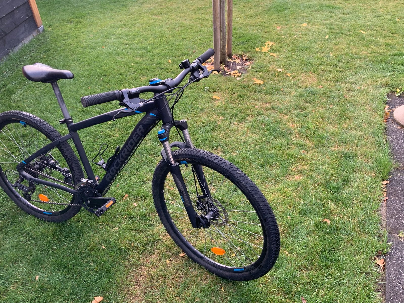 Mountainbike Rockrider ST 520 Maat S Decathlon met helm, Gebruikt, Hardtail, Heren, Ophalen of Verzenden
