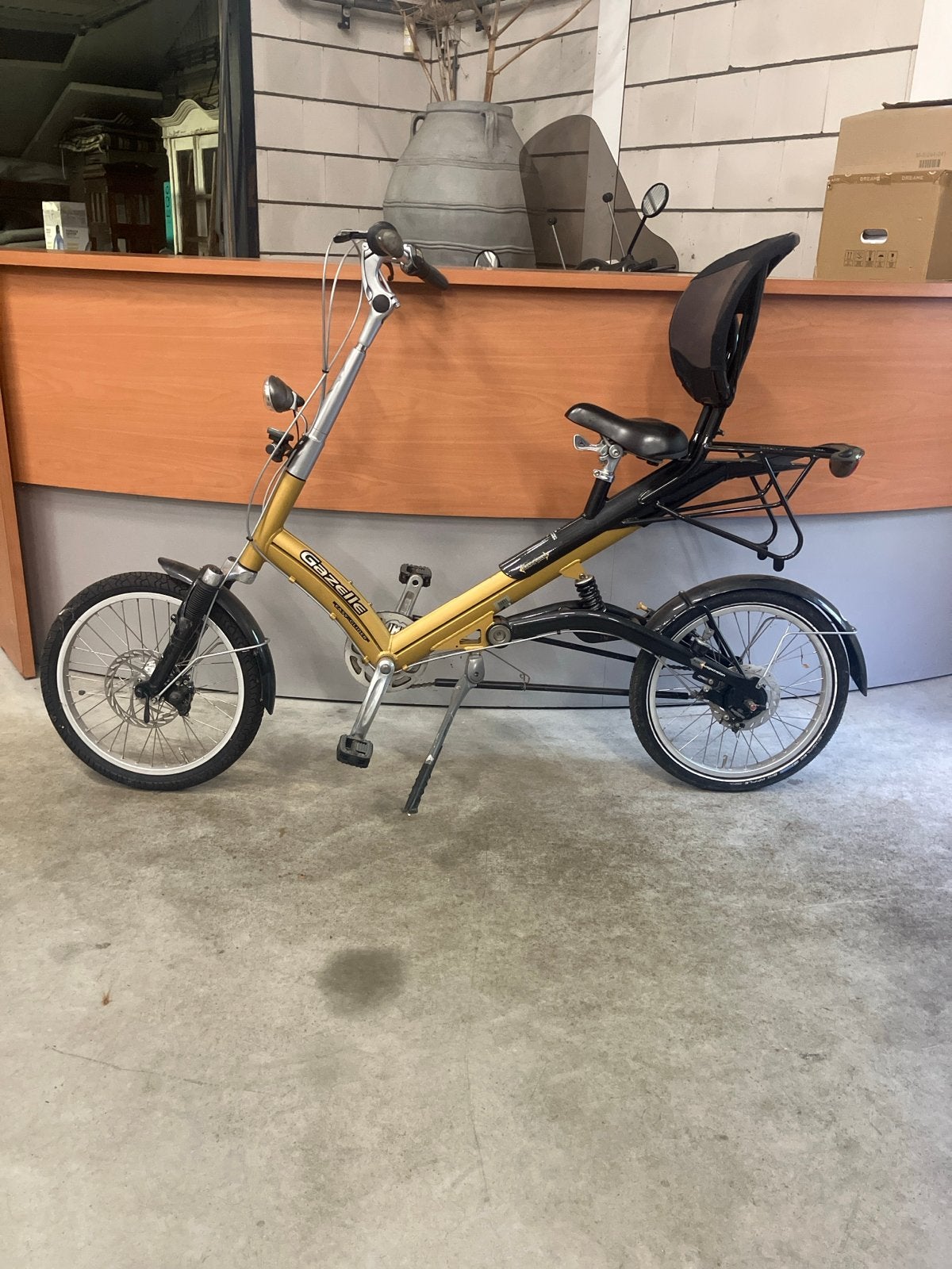 Gazelle Easy Glider - Compacte en comfortabele vouwfiets, Ophalen of Verzenden, Gebruikt