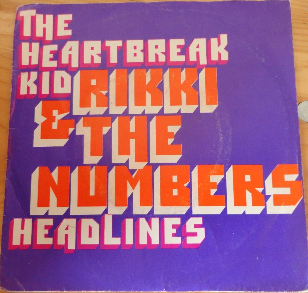 Rikki & The Number > The Heartbreak Kid, Cd's en Dvd's, Ophalen of Verzenden, Gebruikt, Pop