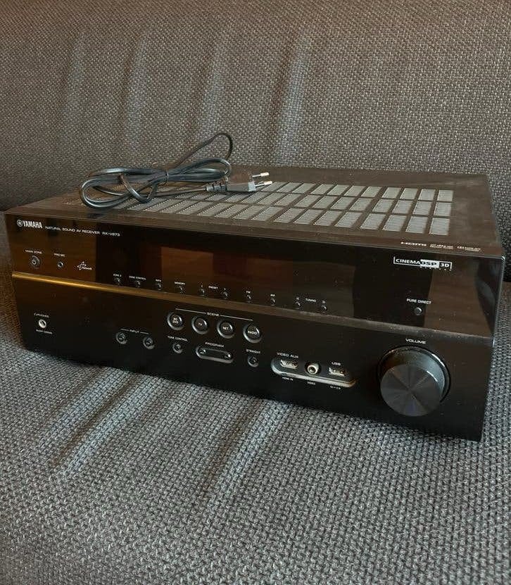 Yamaha RX-V673 AV Receiver - 7.1 Surround Sound, Ophalen, Yamaha, Zo goed als nieuw, 120 watt of meer
