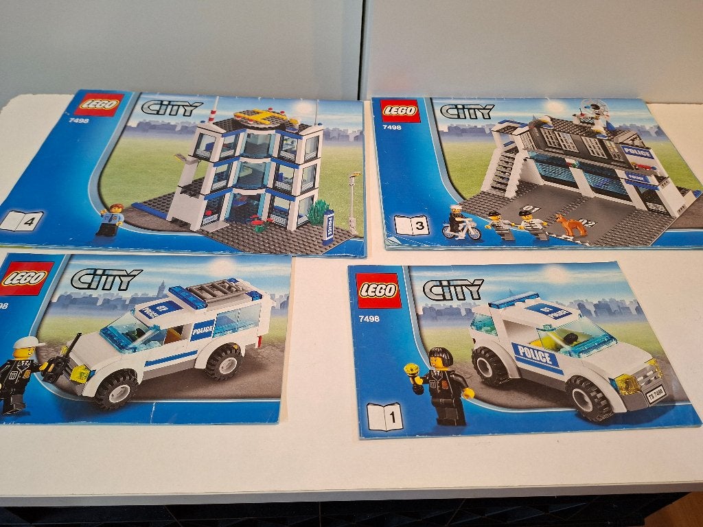 LEGO City Politiebureau - 7498, Kinderen en Baby's, Speelgoed | Duplo en Lego, Compleet, City, Lego, Ophalen of Verzenden