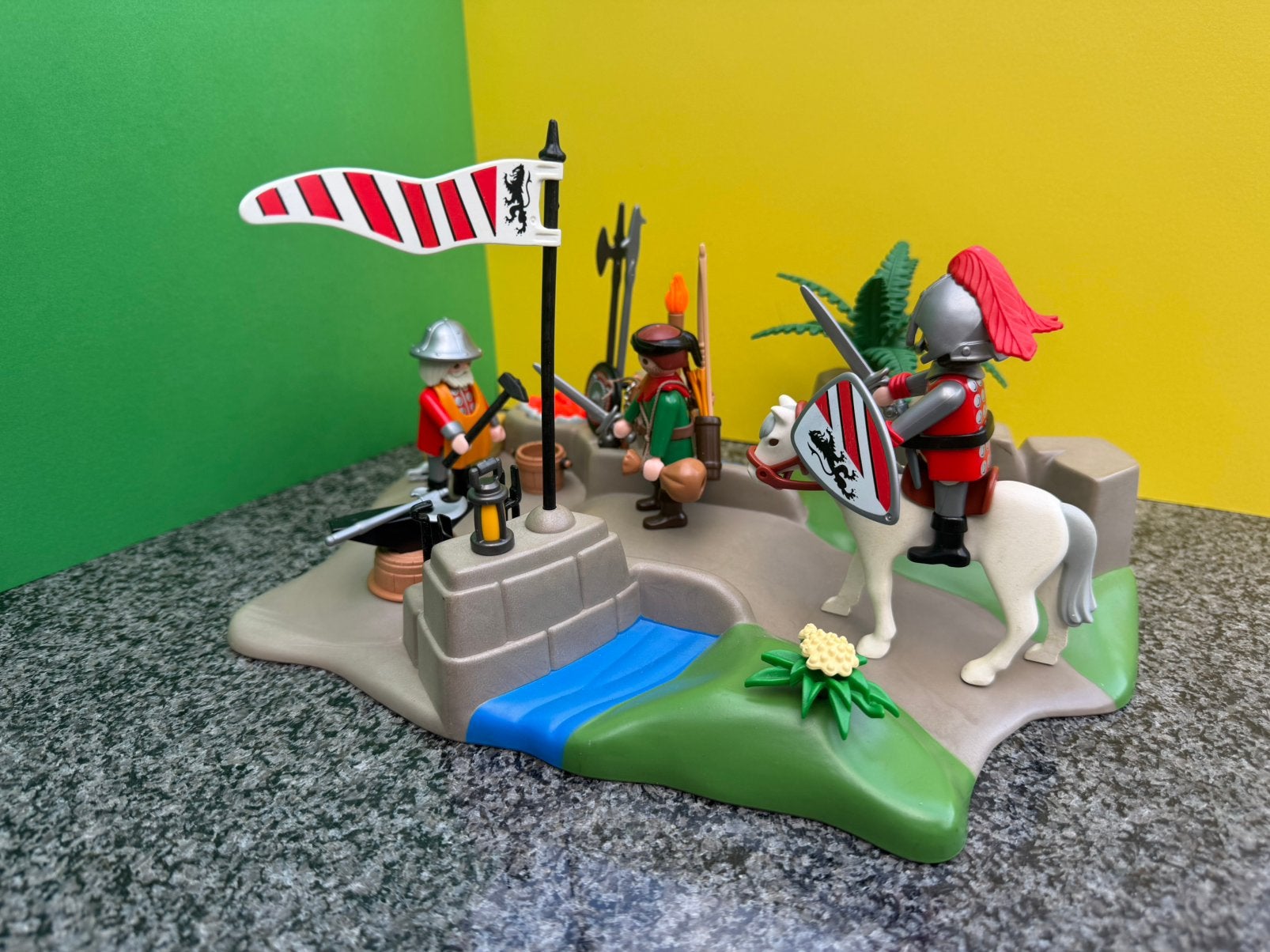 Playmobil (super) set 3125: ridders, Ophalen of Verzenden, Zo goed als nieuw, Complete set