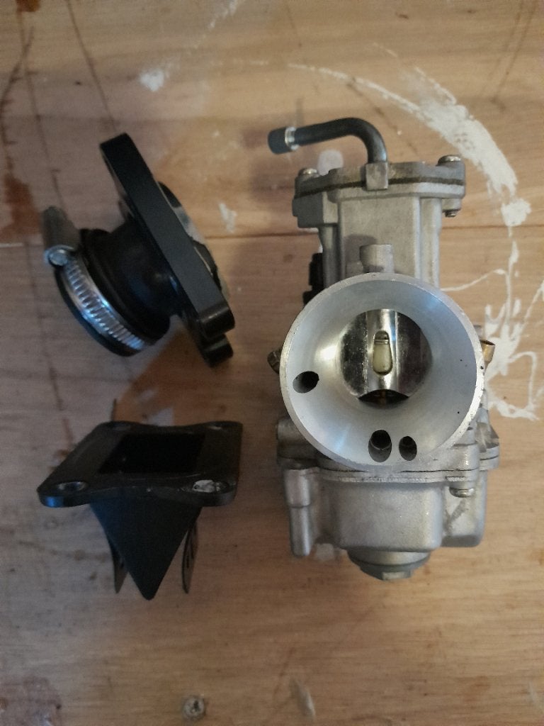 Membraan malossi spruitstuk polini 30mm caburateur derbi, Ophalen of Verzenden, Zo goed als nieuw, Carburateur