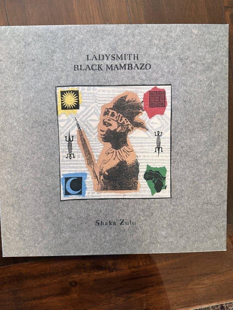 Ladysmith Black Mambazo - Shaka Zulu LP (Zo goed als nieuw), LP, Overige genres, Ophalen of Verzenden, Zo goed als nieuw