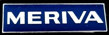 Opel Meriva pin- donkerblauw, Verzenden, Nieuw, Transport, Speldje of Pin