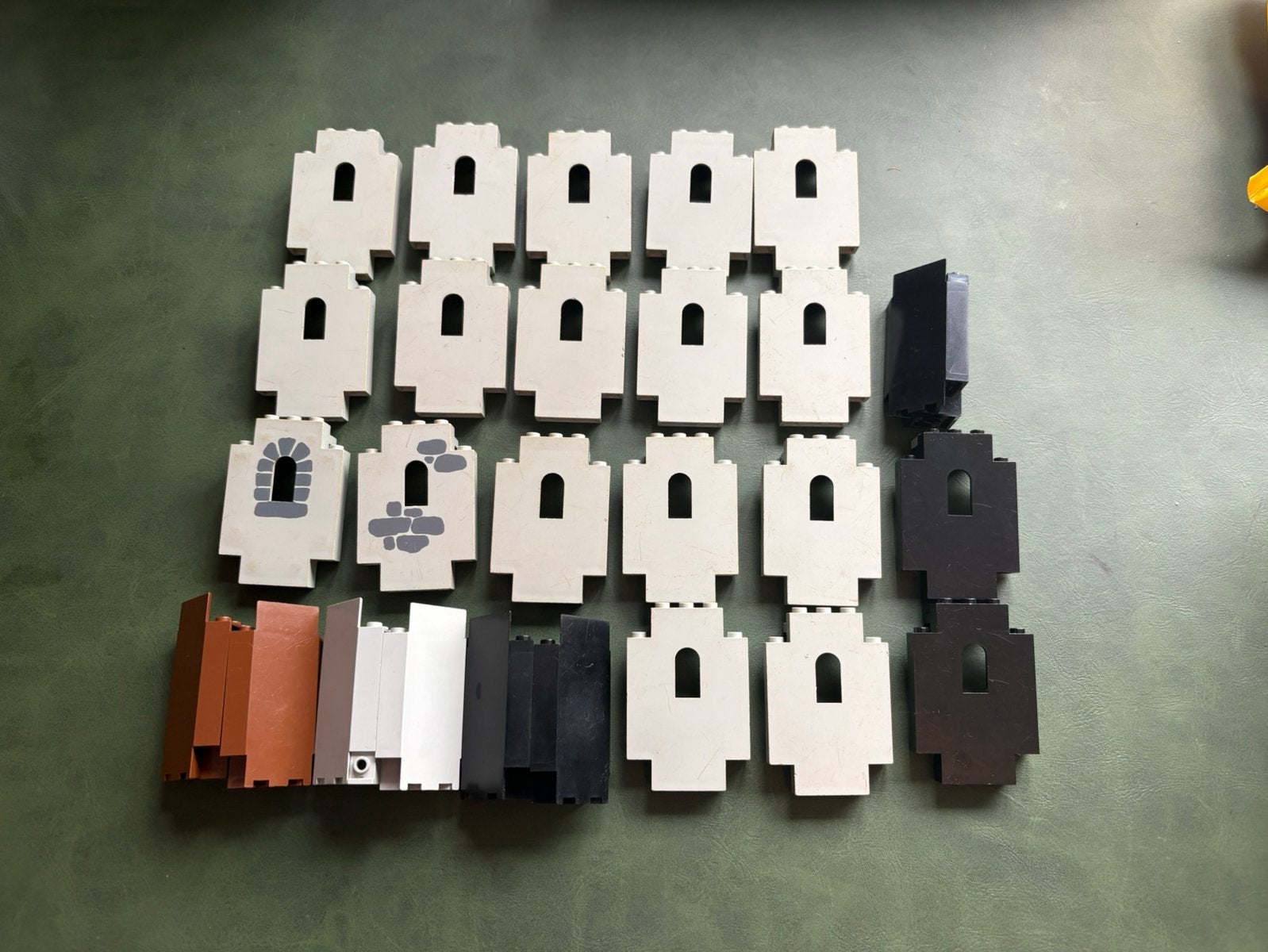 Lego caslte wanden muren, Lego, Lego, Ophalen of Verzenden, Zo goed als nieuw