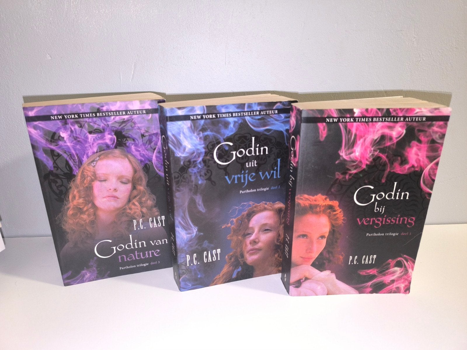 Godin Trilogie - P.C. Cast, Ophalen of Verzenden, Gelezen, P.C. Cast