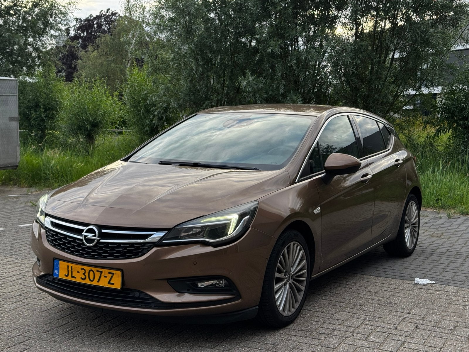 Opel Astra 1.0 Turbo Innovation AUT Navi Cruise Led 2016 NAP, Bruin, 610 kg, 23 km/l, Particulier
