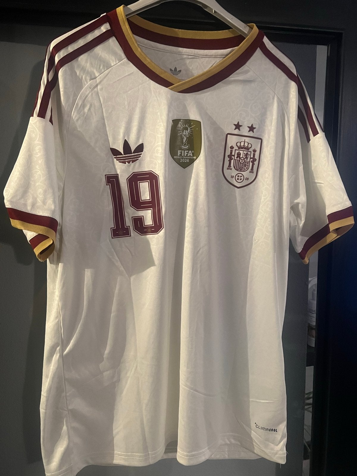 Nieuw Spanje uitshirt 2 sterren - Lamine Yamal / Pedri, Maat S, Ophalen of Verzenden, Nieuw, Shirt