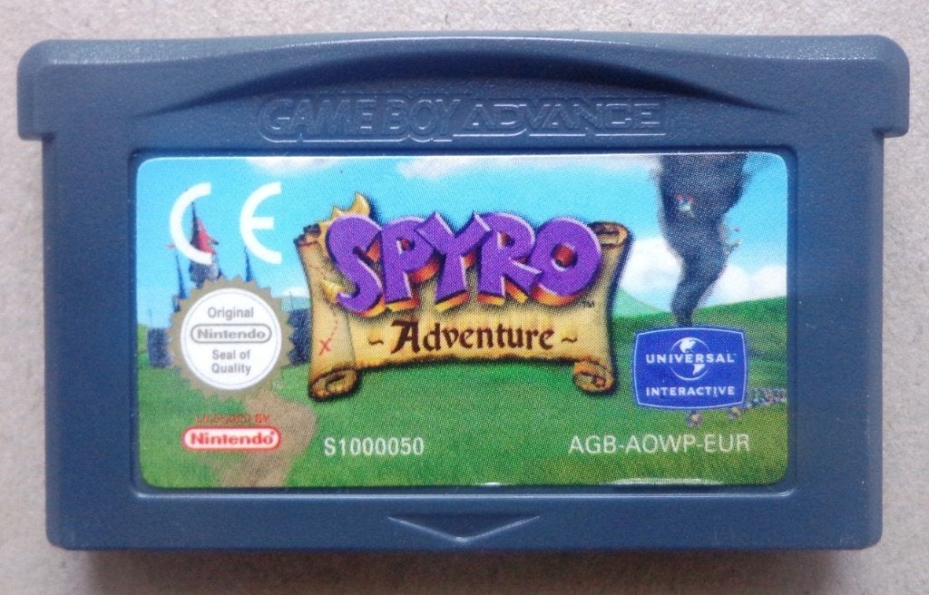 Spyro Adventure voor de Gameboy Advance, Spelcomputers en Games, Avontuur en Actie, Gebruikt, 1 speler, Ophalen of Verzenden