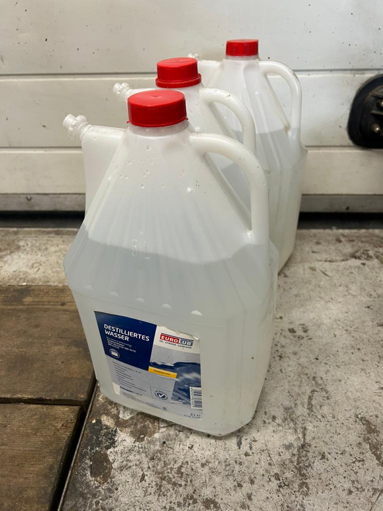 3 x 5 liter distilleren water, Ophalen of Verzenden