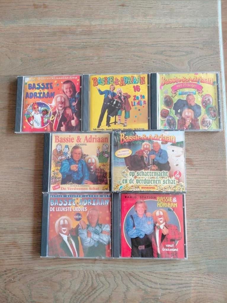 Volledige Bassie en Adriaan CD Collectie., Gebruikt, Boxset, Ophalen of Verzenden, Muziek