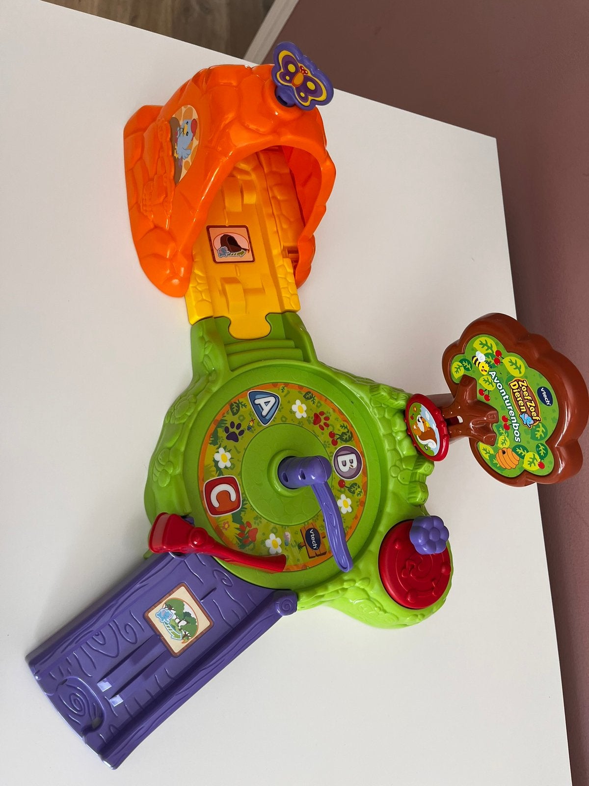VTech Zoef Zoef Dieren Avonturenbos, Ophalen, Zo goed als nieuw, 6 maanden tot 2 jaar