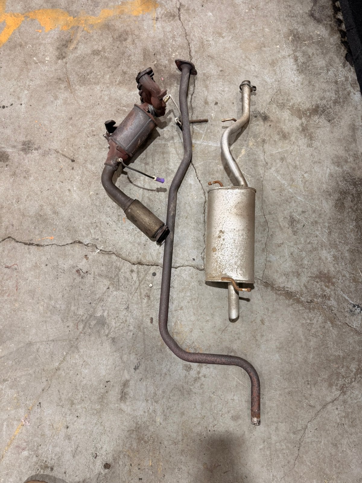 Uitlaat compleet ford ka 2006, Auto-onderdelen, Ophalen, Gebruikt, Ford