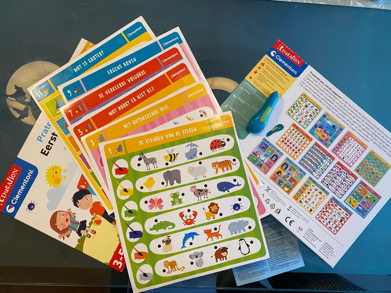 Clementoni Education Pratende Pen Eerste Opgaven, Ophalen, Zo goed als nieuw, Elektronica, Met licht