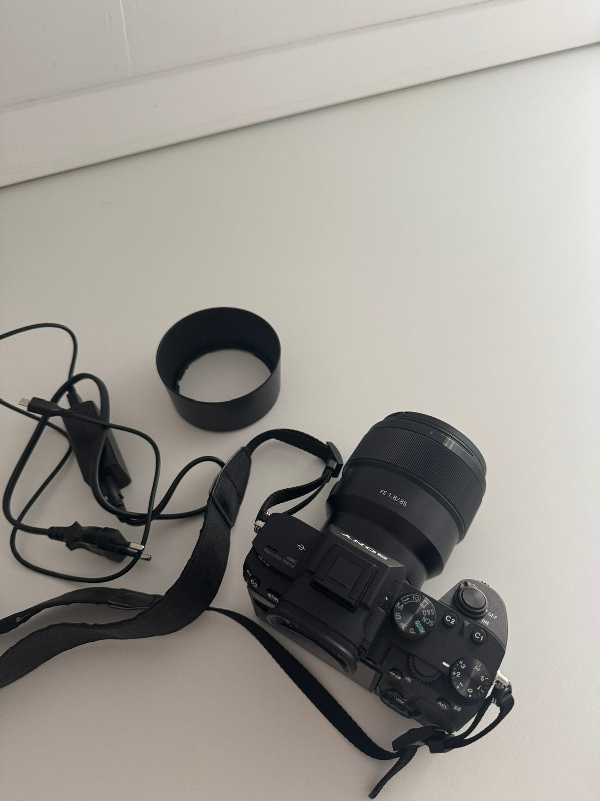 Sony a7iii + sony 85mm f1.8 lens, Ophalen, Lensdop, Zo goed als nieuw, Sony