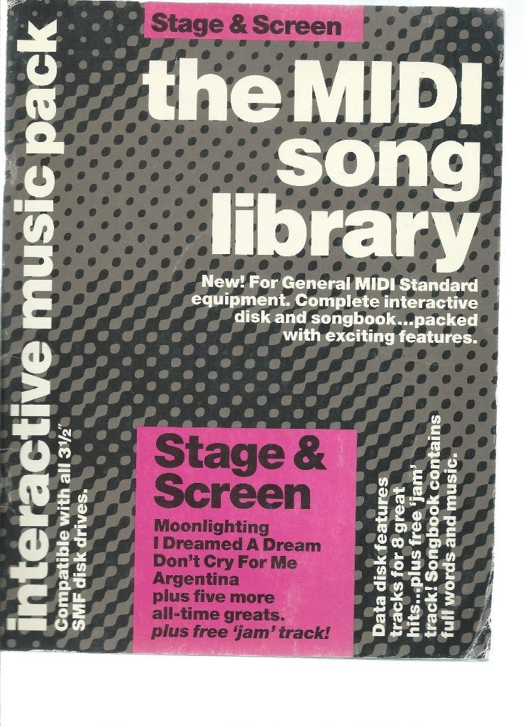 The Midi Song Library, Muziek en Instrumenten, Bladmuziek, Gebruikt, Gitaar, Ophalen of Verzenden, Thema