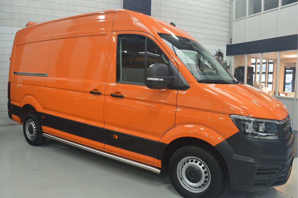 Volkswagen Crafter 35 2.0 TDI L3H3 Highline, Auto's, Gebruikt, Euro 6, Volkswagen, Origineel Nederlands