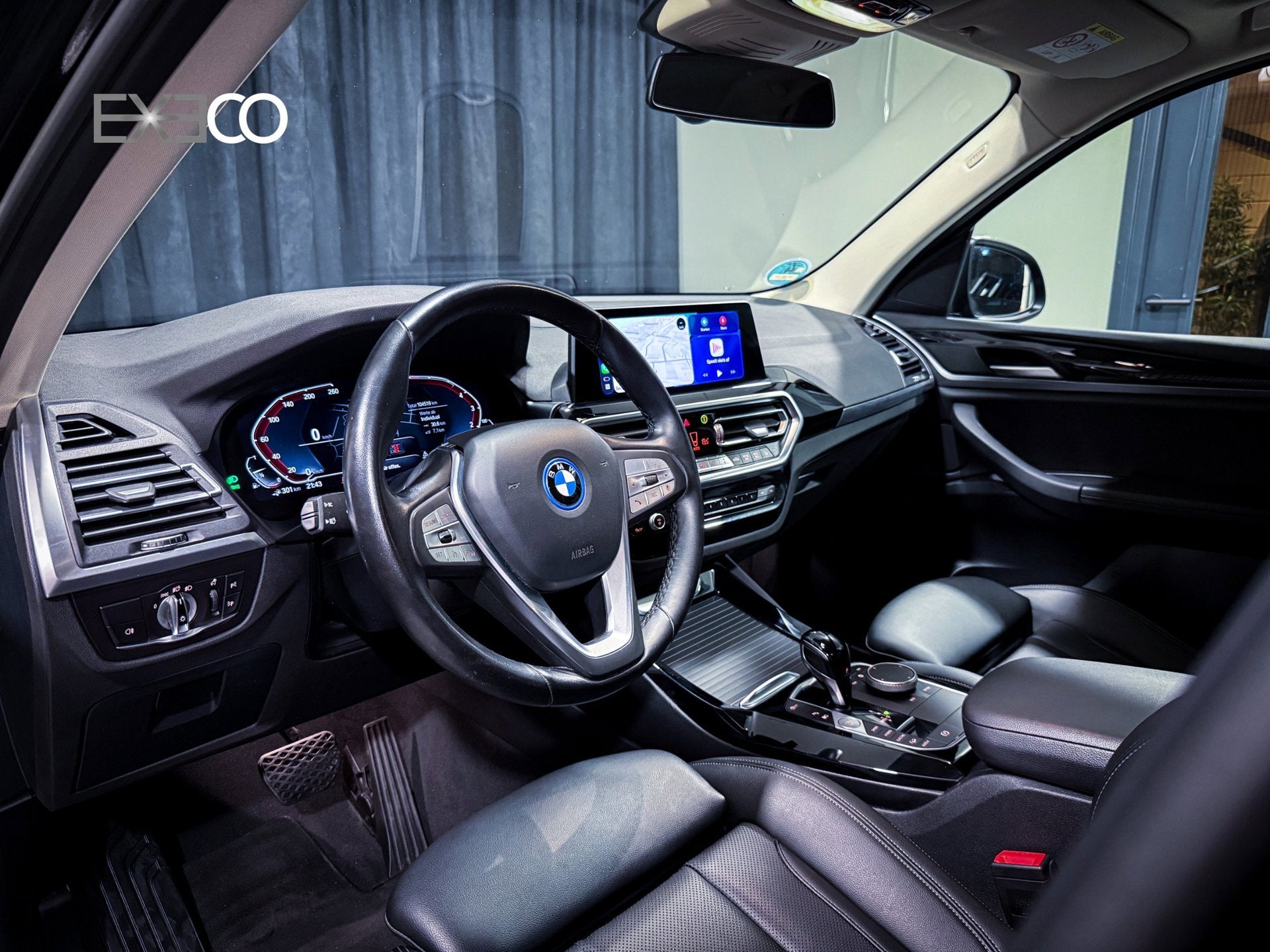 BMW X3 XDrive30e |Digital Cockpit|CarPlay|Camera|Stoelverwar, Gebruikt, Zwart, Bedrijf, Vierwielaandrijving