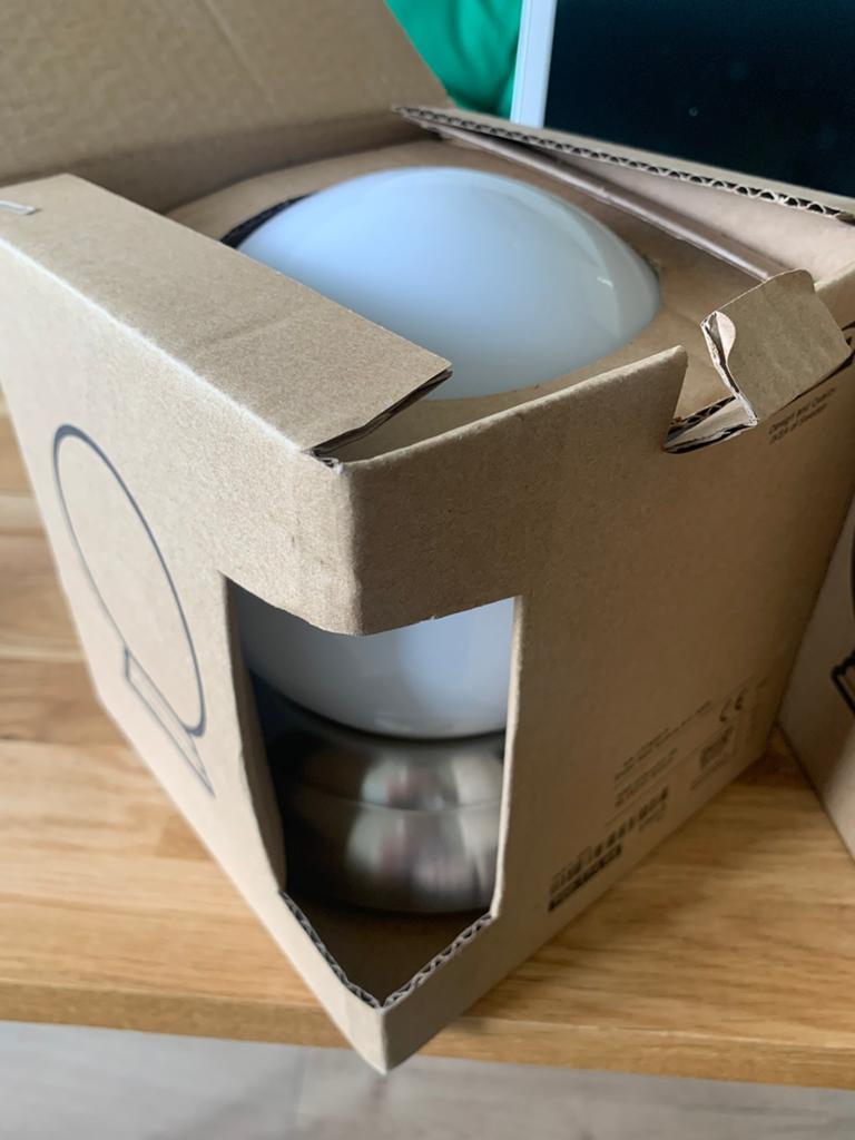 ikea lillholmen plafondlamp 2 stuks, Huis en Inrichting, Ophalen, Nieuw, Glas